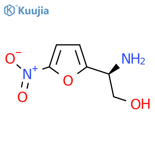 (2S)-2-amino-2-(5-nitrofuran-2-yl)ethan-1-ol structure