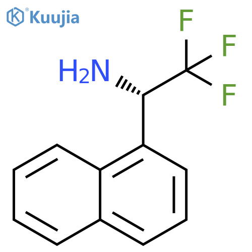 (1S)-2,2,2-TRIFLUORO-1-NAPHTHYLETHYLAMINE structure