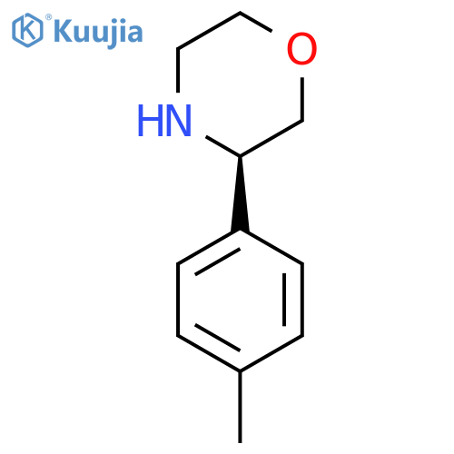 (R)-3-(p-Tolyl)morpholine structure