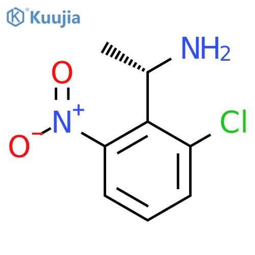 (1S)-1-(2-chloro-6-nitrophenyl)ethan-1-amine structure