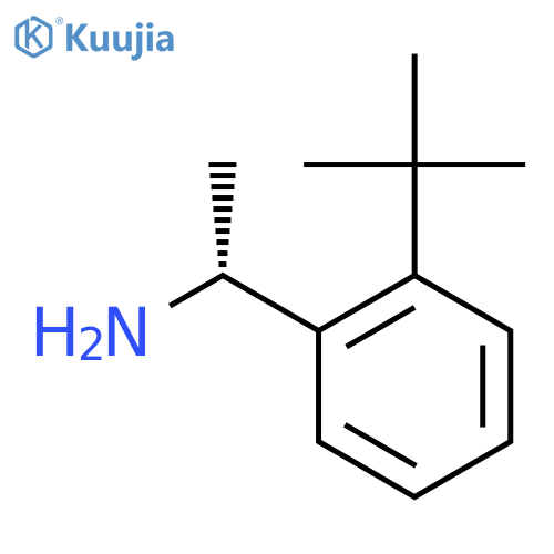 (1R)-1-(2-tert-butylphenyl)ethan-1-amine structure