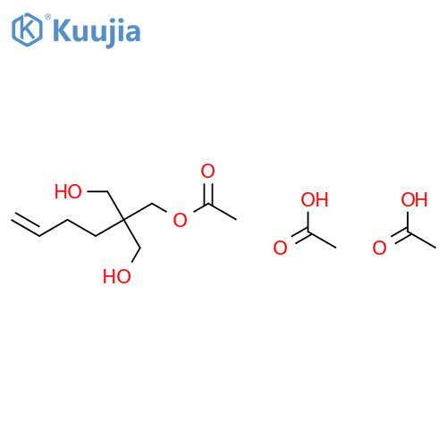 1,3-Propanediol, 2-[(acetyloxy)methyl]-2-(3-butenyl)-, diacetate structure