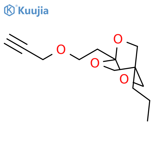2,6,7-Trioxabicyclo[2.2.2]octane, 4-propyl-1-[2-(2-propynyloxy)ethyl]- structure