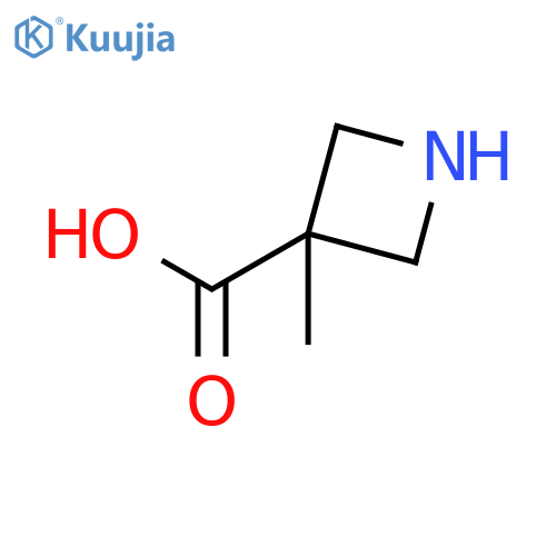 3-methylazetidine-3-carboxylic acid structure