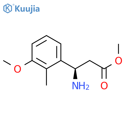 (3R)-3-amino-3-(2,3-dimethylphenyl)propan-1-ol structure