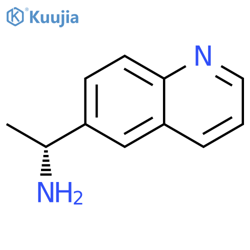 (1R)-1-(quinolin-6-yl)ethan-1-amine structure