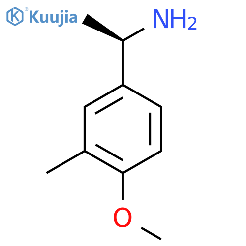 (1R)-1-(4-methoxy-3-methylphenyl)ethan-1-amine structure