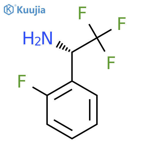 (S)-2,2,2-Trifluoro-1-(2-fluorophenyl)ethanamine structure