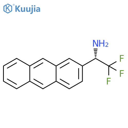 (1S)-1-(2-ANTHRYL)-2,2,2-TRIFLUOROETHYLAMINE structure