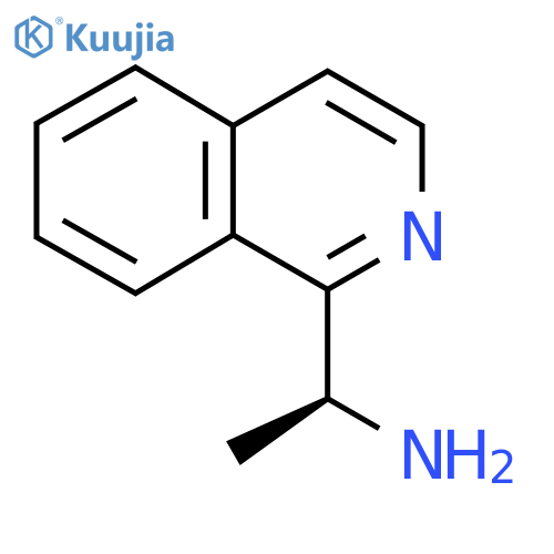 (1S)-1-(isoquinolin-1-yl)ethan-1-amine structure