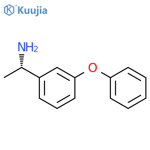 (1S)-1-(3-phenoxyphenyl)ethan-1-amine structure
