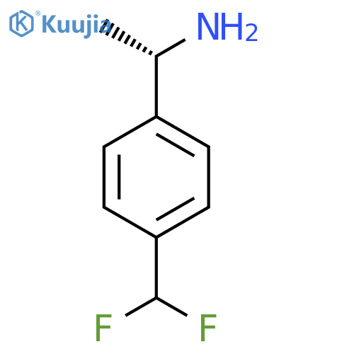 (1s)-1-[4-(Difluoromethyl)phenyl]ethylamine structure