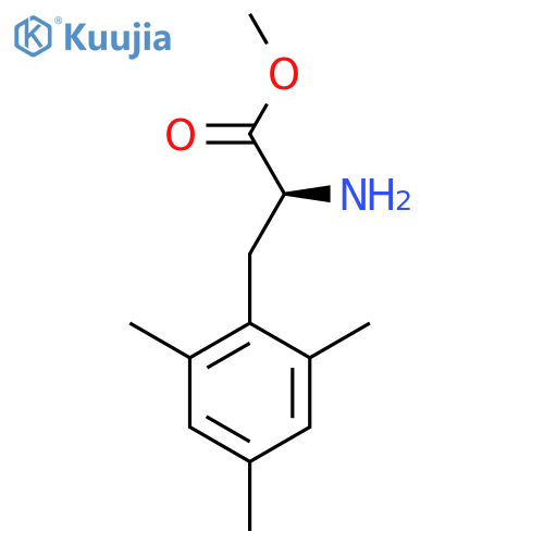 (S)-2-Amino-3-(2,4,6-trimethyl-phenyl)-propionic acid methyl ester structure