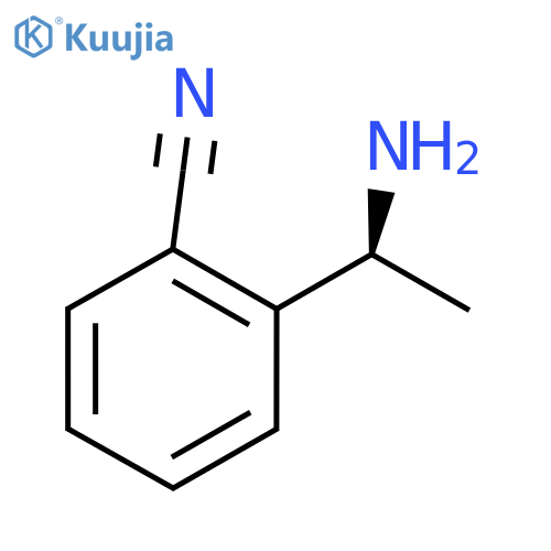 (S)-2-(1-Aminoethyl)benzonitrile structure