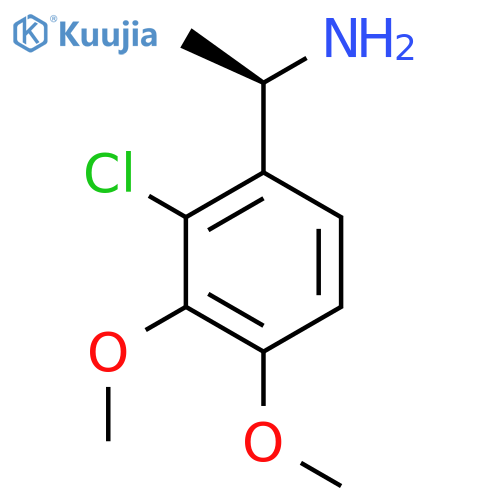 (1R)-1-(2-chloro-3,4-dimethoxyphenyl)ethan-1-amine structure