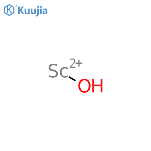 Scandium--water (1/1) structure