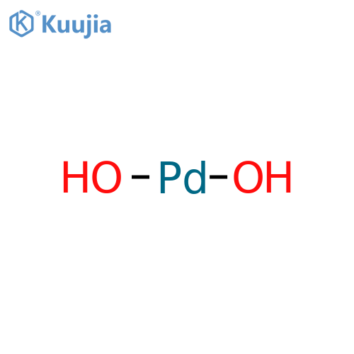Palladium Hydroxide (20% on Carbon) (~50% water by weight) structure