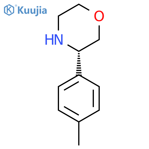 (S)-3-(p-Tolyl)morpholine structure