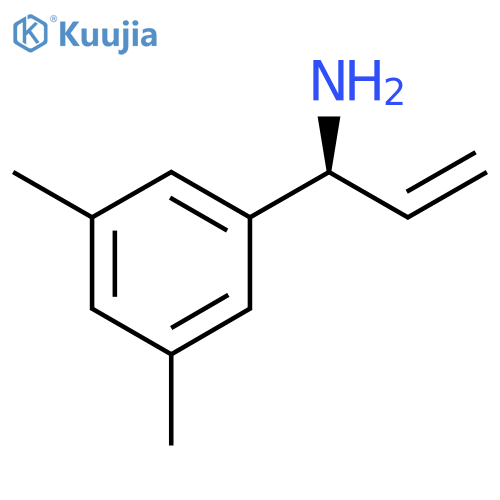 (1S)-1-(3,5-DIMETHYLPHENYL)PROP-2-ENYLAMINE structure