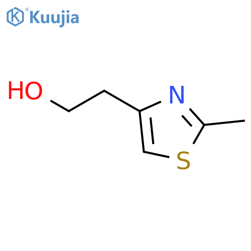 2-(2-methyl-1,3-thiazol-4-yl)ethan-1-ol structure