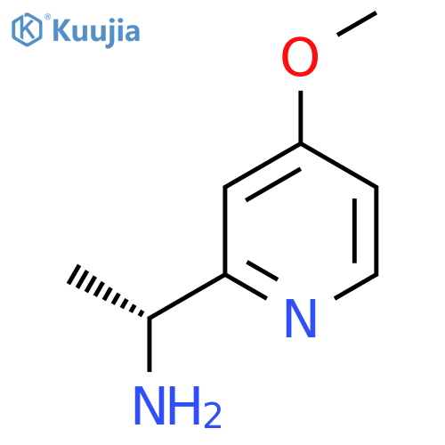 (1R)-1-(4-methoxypyridin-2-yl)ethan-1-amine structure