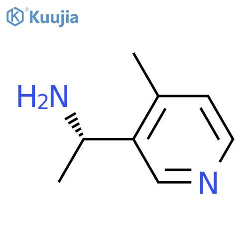 (1S)-1-(4-methylpyridin-3-yl)ethan-1-amine structure