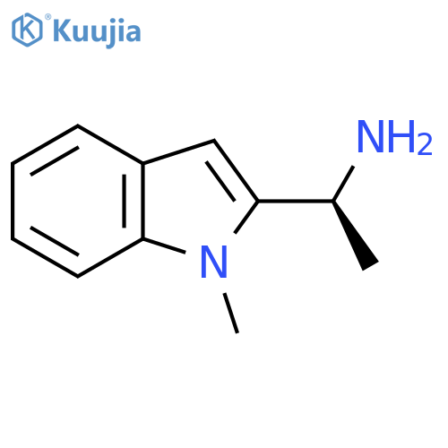 (1S)-1-(1-methyl-1H-indol-2-yl)ethan-1-amine structure