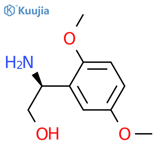 (2S)-2-AMINO-2-(2,5-DIMETHOXYPHENYL)ETHAN-1-OL structure