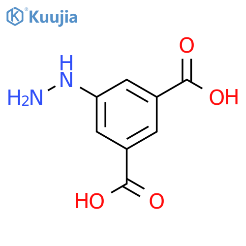 5-Hydrazinylbenzene-1,3-dicarboxylic Acid structure