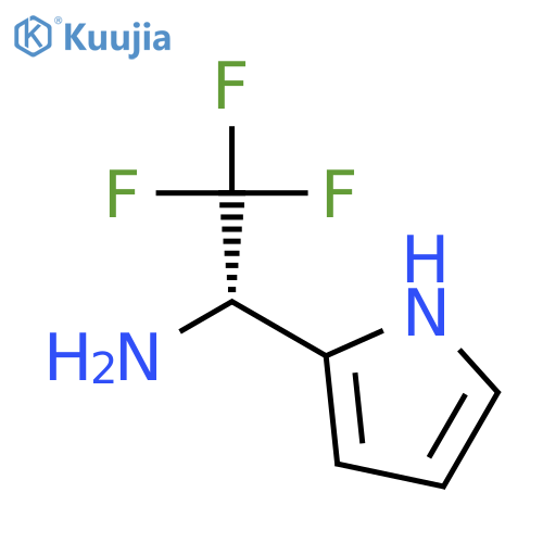 (1S)-2,2,2-trifluoro-1-(1H-pyrrol-2-yl)ethanamine structure