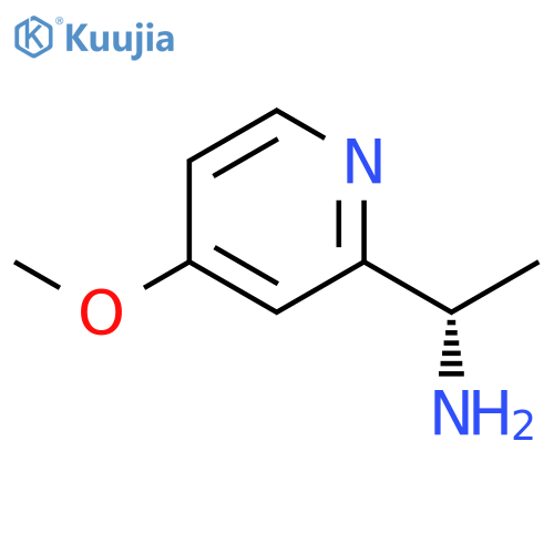(1S)-1-(4-methoxypyridin-2-yl)ethan-1-amine structure