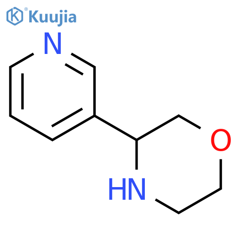 (S)-3-(Pyridin-3-yl)morpholine structure