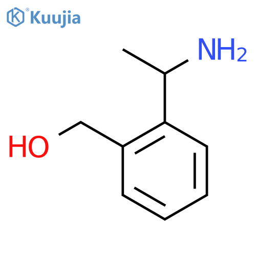 [2-(1-Aminoethyl)phenyl]methanol structure