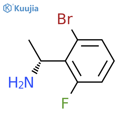 (1R)-1-(2-bromo-6-fluorophenyl)ethan-1-amine structure