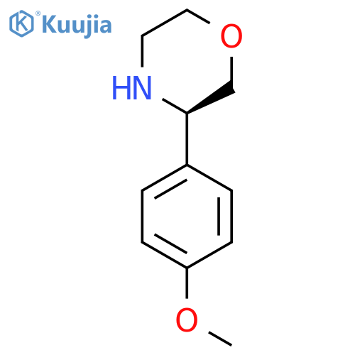 (R)-3-(4-Methoxyphenyl)morpholine structure