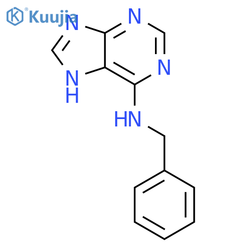 6-Benzylaminopurine structure