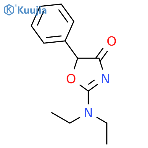 4(5H)-Oxazolone,2-(diethylamino)-5-phenyl- structure