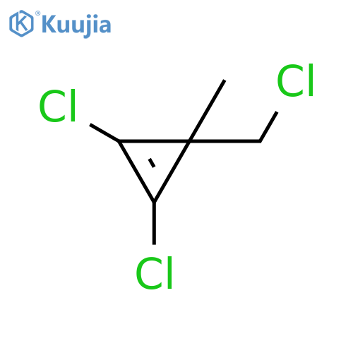 1,2-dichloro-3-(chloromethyl)-3-methylcyclopropene structure