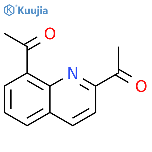 2,8-Diacetylquinoline structure
