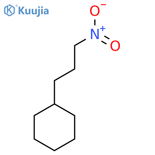 (3-Nitropropyl)cyclohexane structure