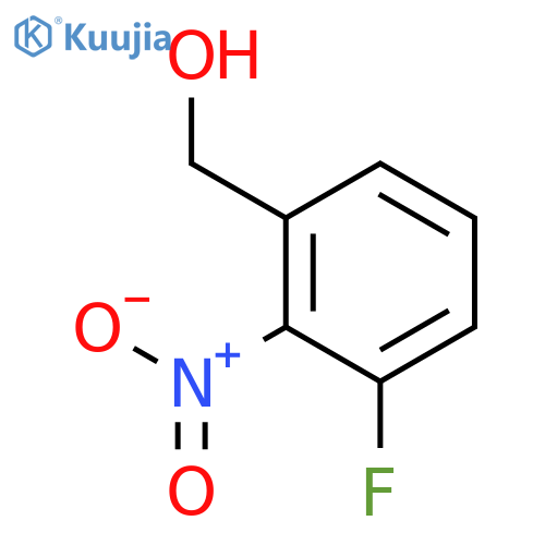 (3-Fluoro-2-nitrophenyl)methanol structure
