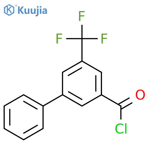 3-(Trifluoromethyl)biphenyl-5-carbonyl chloride structure