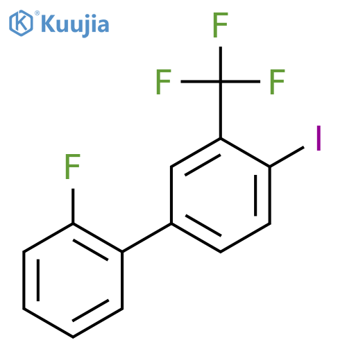 2'-Fluoro-4-iodo-3-(trifluoromethyl)biphenyl structure
