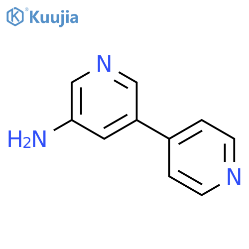 [3,4'-Bipyridin]-5-amine structure