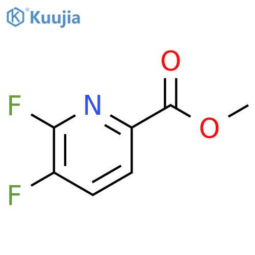 Methyl 5,6-difluoropicolinate structure