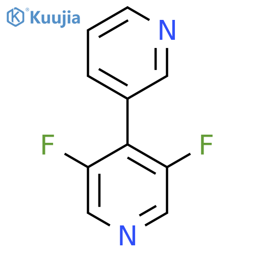 3,5-Difluoro-4-(pyridin-3-yl)pyridine structure