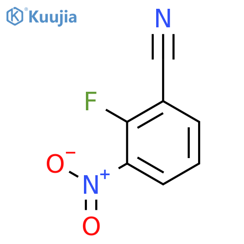 2-Fluoro-3-nitrobenzonitrile structure