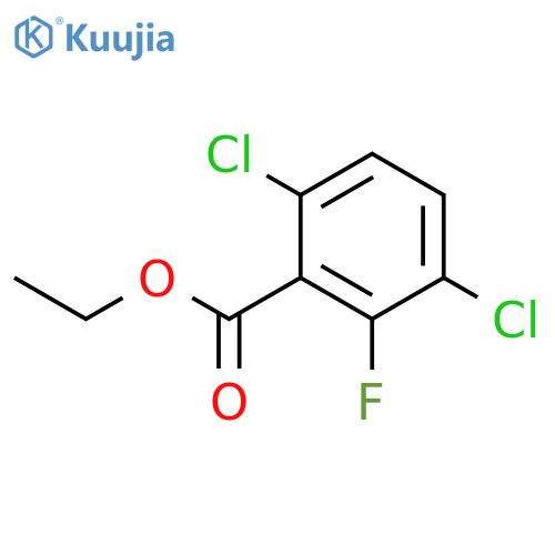 Ethyl 3,6-dichloro-2-fluorobenzoate structure
