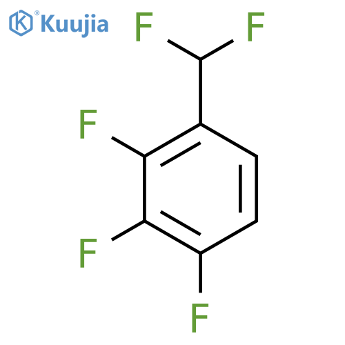 1-(Difluoromethyl)-2,3,4-trifluorobenzene structure