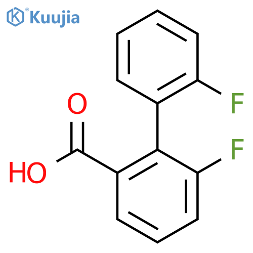2',6-Difluorobiphenyl-2-carboxylic acid structure
